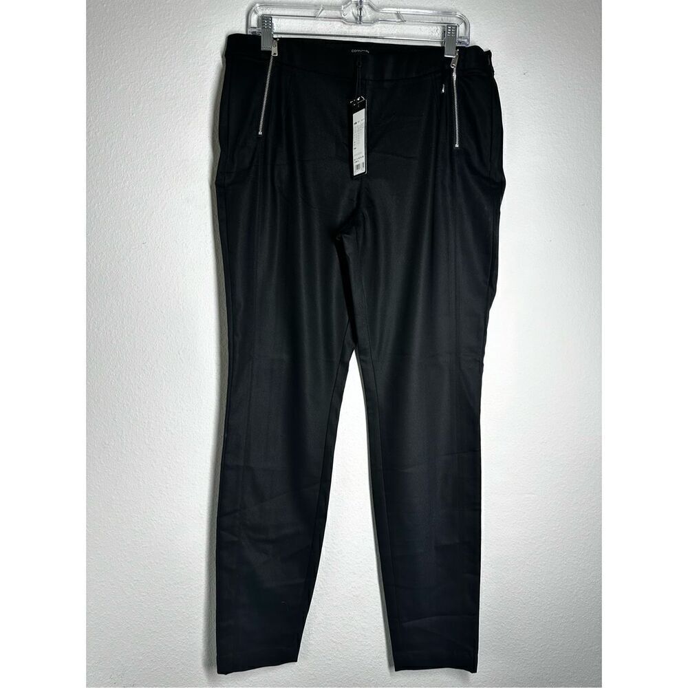 NWT COMMA BLACK WOMENS DRESS PANTS SIZE 12